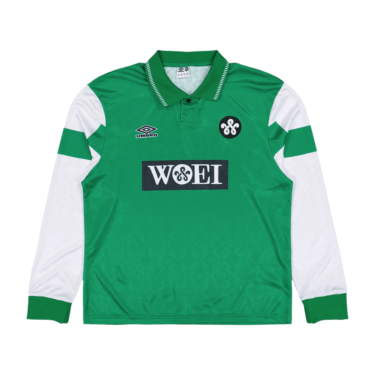 Woei x Umbro Long Sleeve Football Jersey 'Green' UMTM0970-505