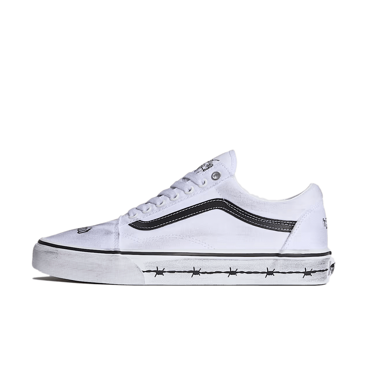 Travis Parker x Vans Old Skool 'White' VN000E9TCJ7