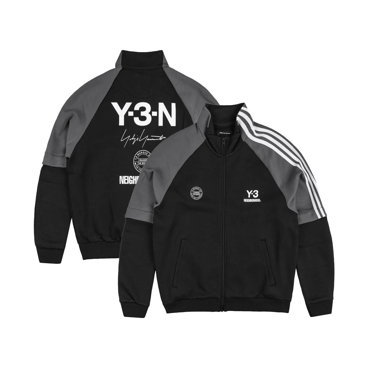NBHD x adidas Y-3 Track Top 'Black' JW6993