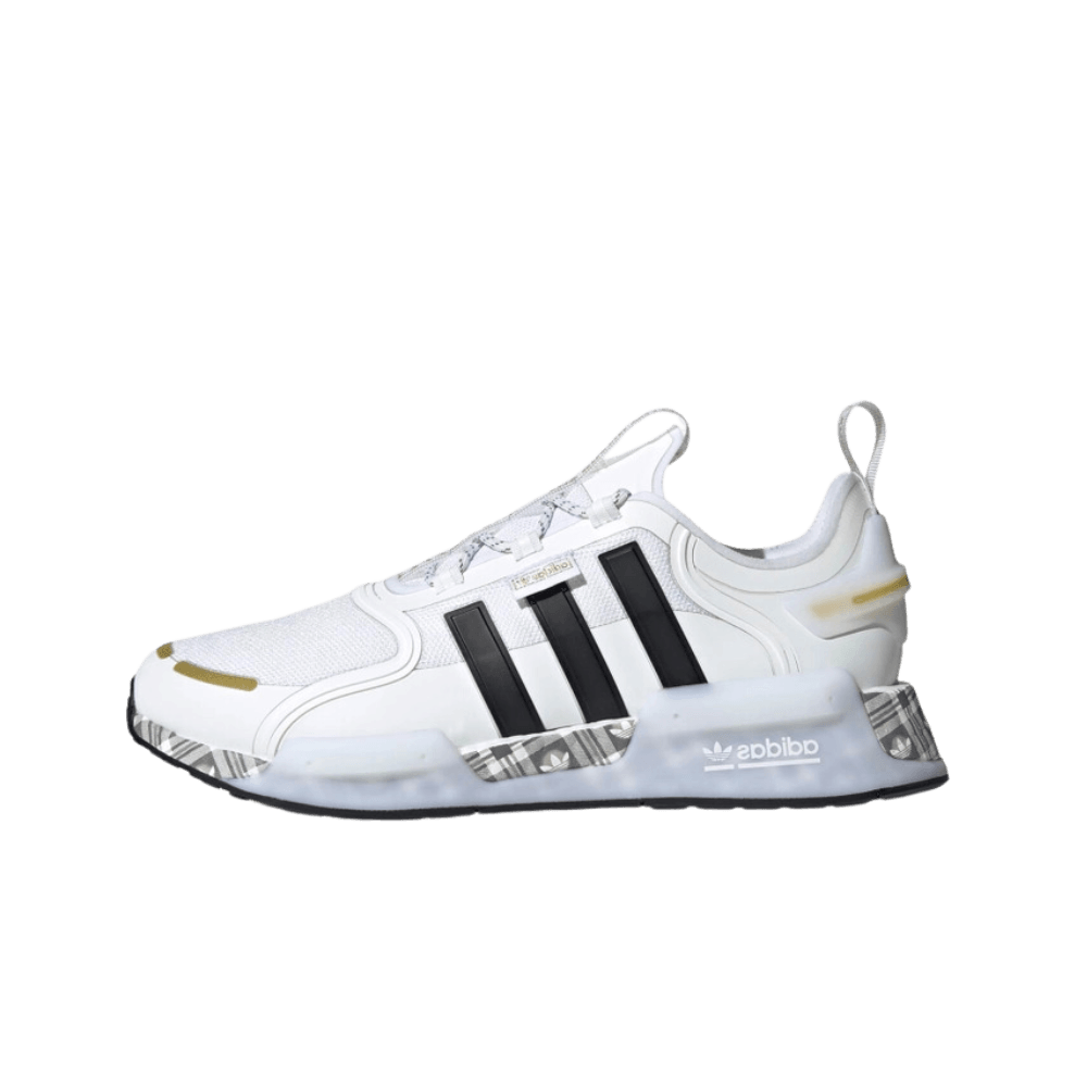 adidas NMD_R1 V3 'White Gold Plaid' ID6712
