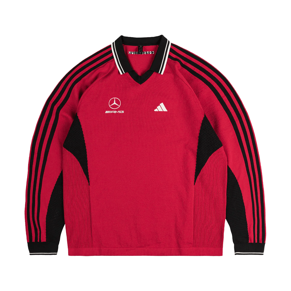 Mercedes AMG x adidas Knit Jersey Sweatshirt 'Power Red' KF2066