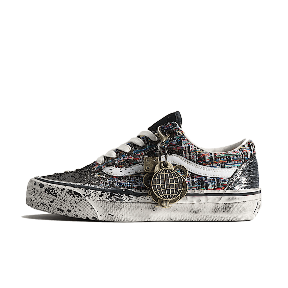 Vans Premium Old Skool 'Black & Grey' - Charms Pack VN000D9VDE2