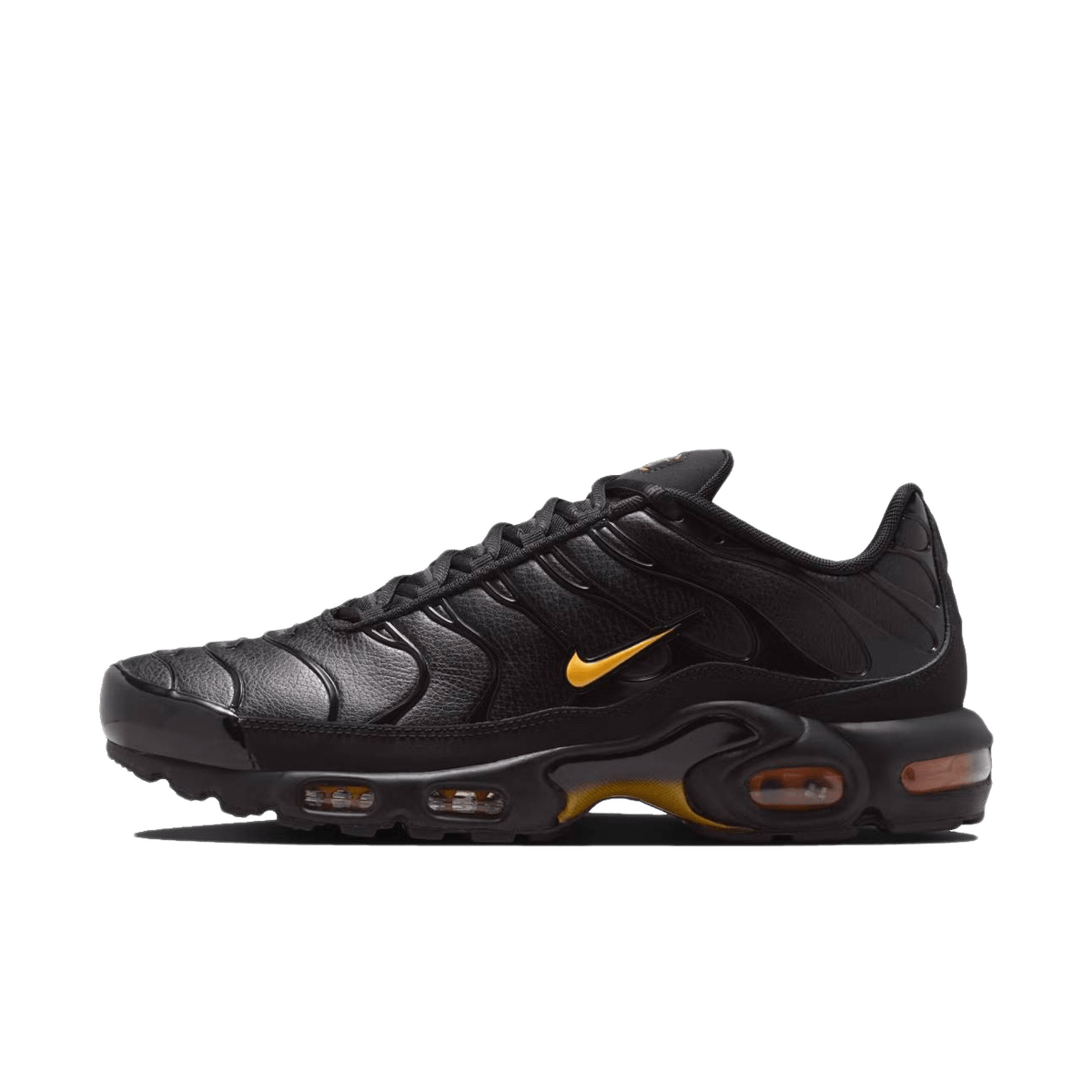 Nike Air Max Plus Premium 'Black & Laser Orange' IF4390-001
