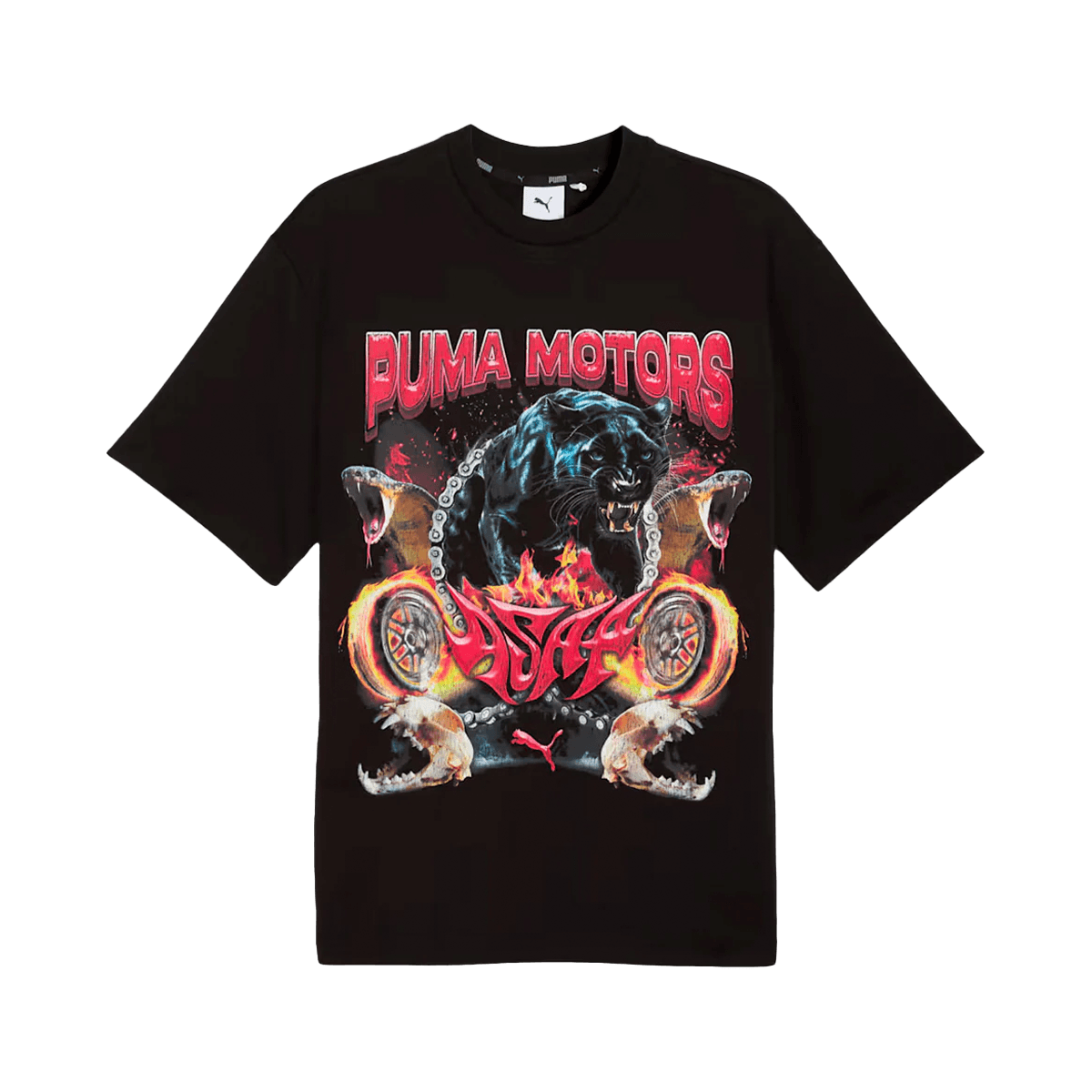 ASAP Rocky x PUMA Motors T-Shirt 'Black' 636188-01