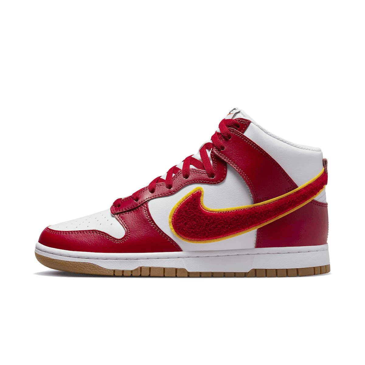 Nike Dunk High 'Gym Red' - Chenille Swoosh DR8805-101