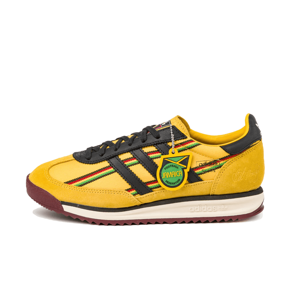 Bob Marley x Jamaica Football Federation x adidas SL72 RS 'Away' KI8575