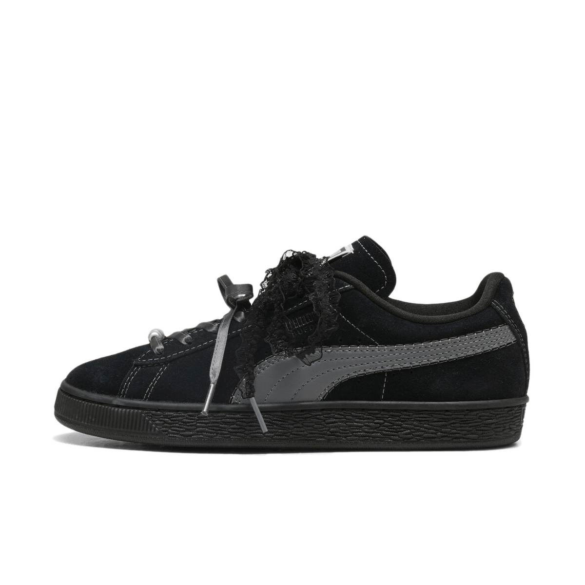 PUMA Suede 'Black' - Bloom Pack 408330-03