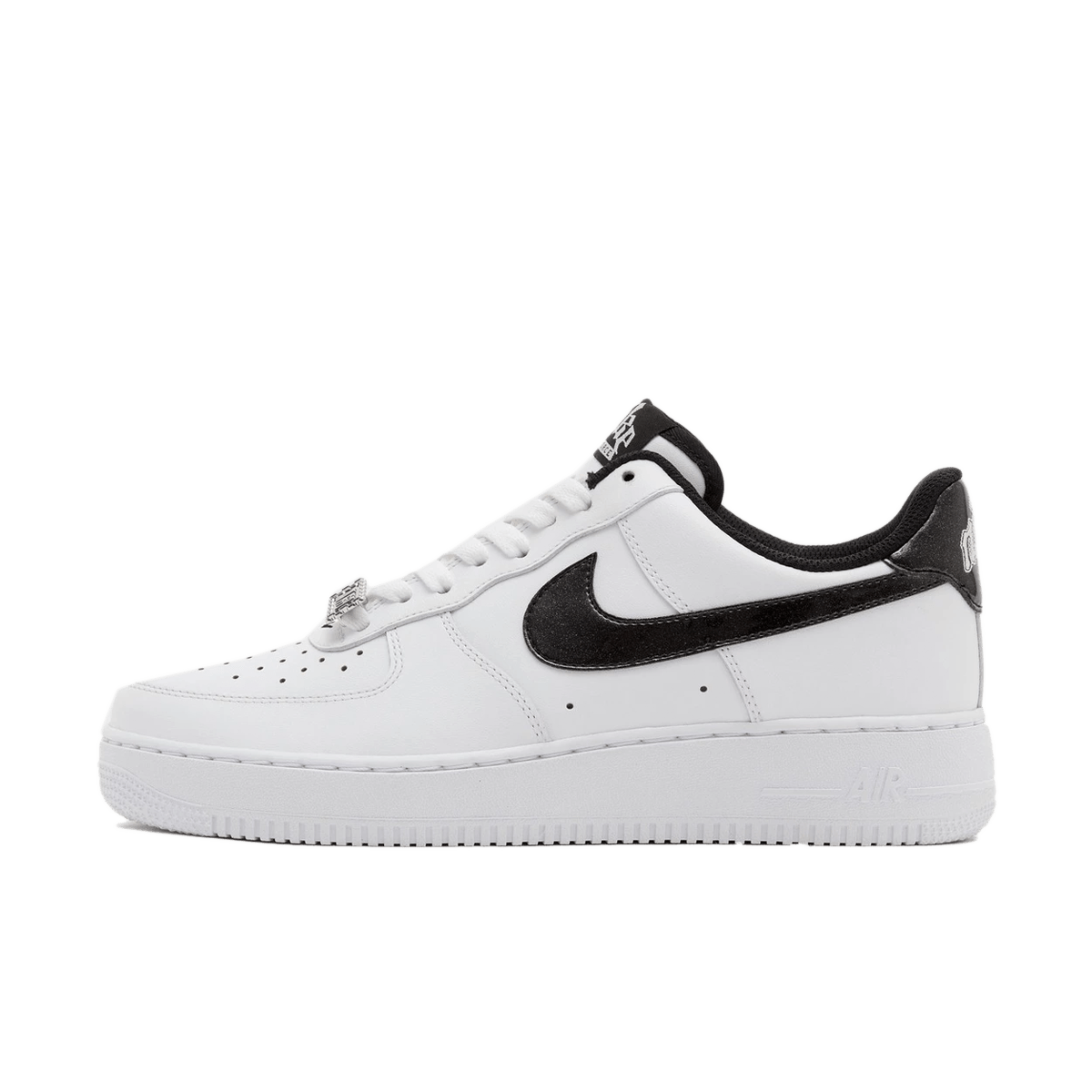 Nike Air Force 1 '07 LV8 'White & Black Patent Swoosh' HF2898-101
