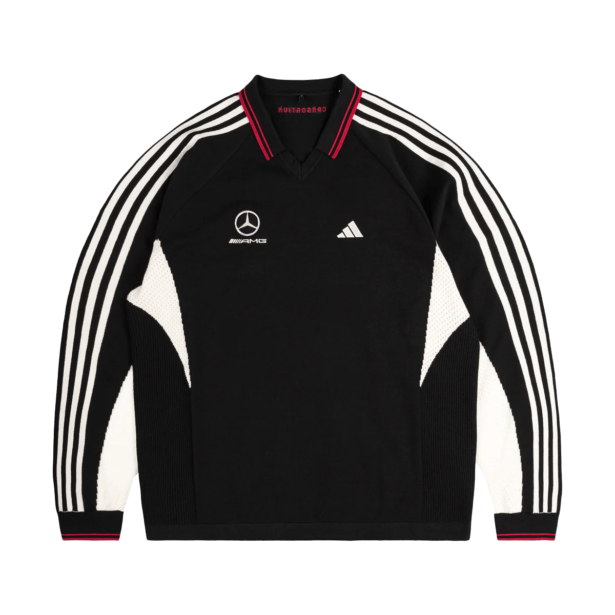 Mercedes AMG x adidas Knit Jersey Sweatshirt 'Black' KF2067