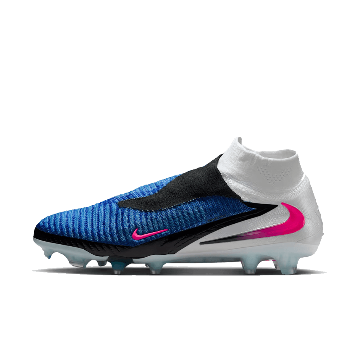 Nike Phantom 6 High Elite 'Racer Blue & Pink Blast' - Firm Ground Laceless HJ2147-446
