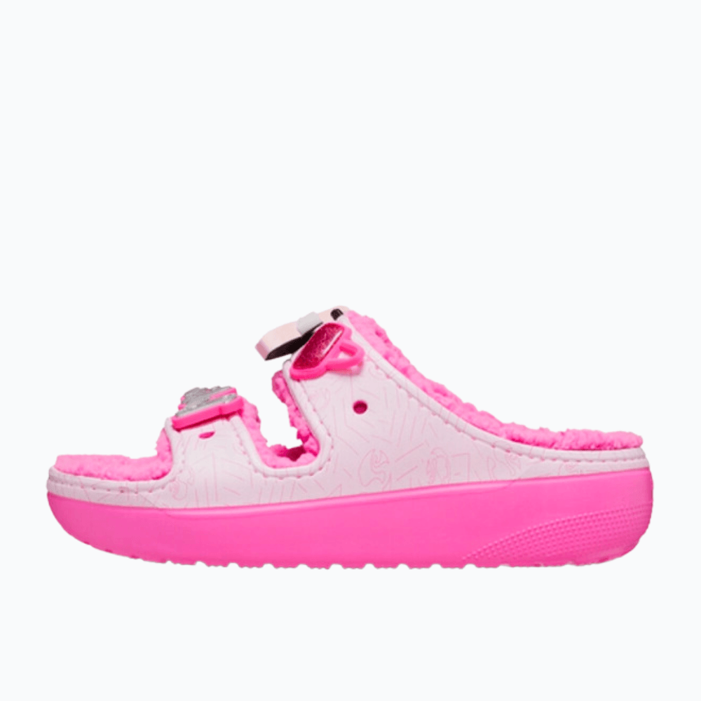 Crocs Barbie x Classic Cozzzy Sandal 'Electric Pink' 208883-6QQ