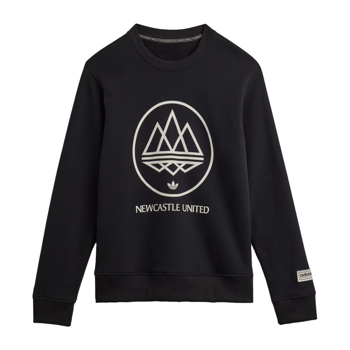 Newcastle United x adidas SPZL F.C. Sweatshirt 'Black' JZ6896