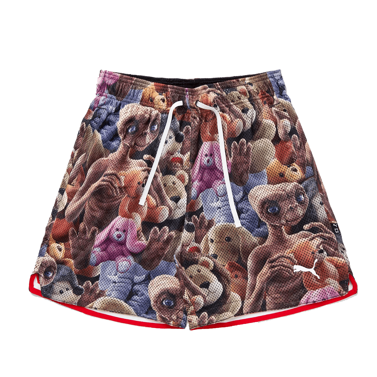 E.T x PUMA Hoops Short 'Black-AOP' 633105-01