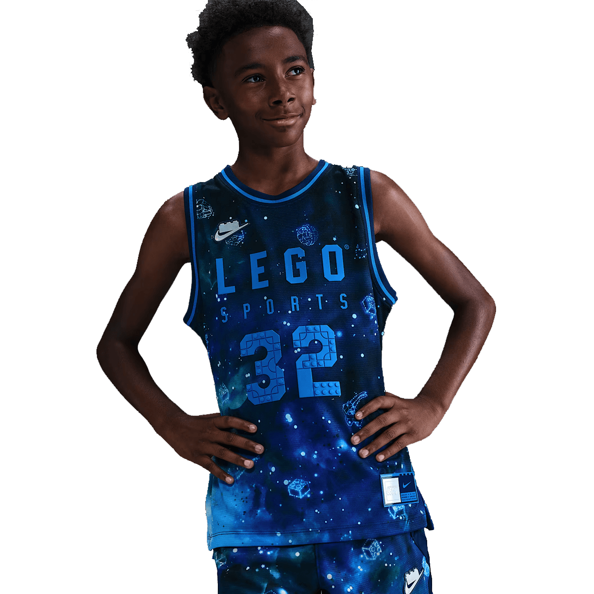 LEGO® x Nike Jersey GS 'Brave Blue' HV6734-477