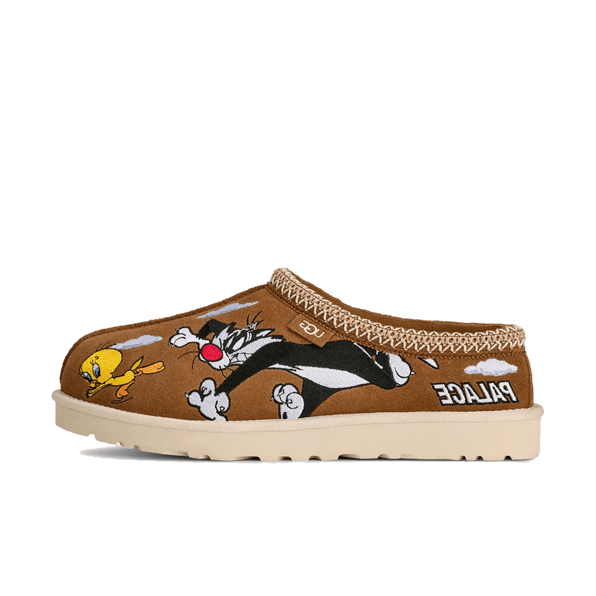Palace x Looney Tunes x UGG® Tasman 'Chestnut' 1181910-CHE