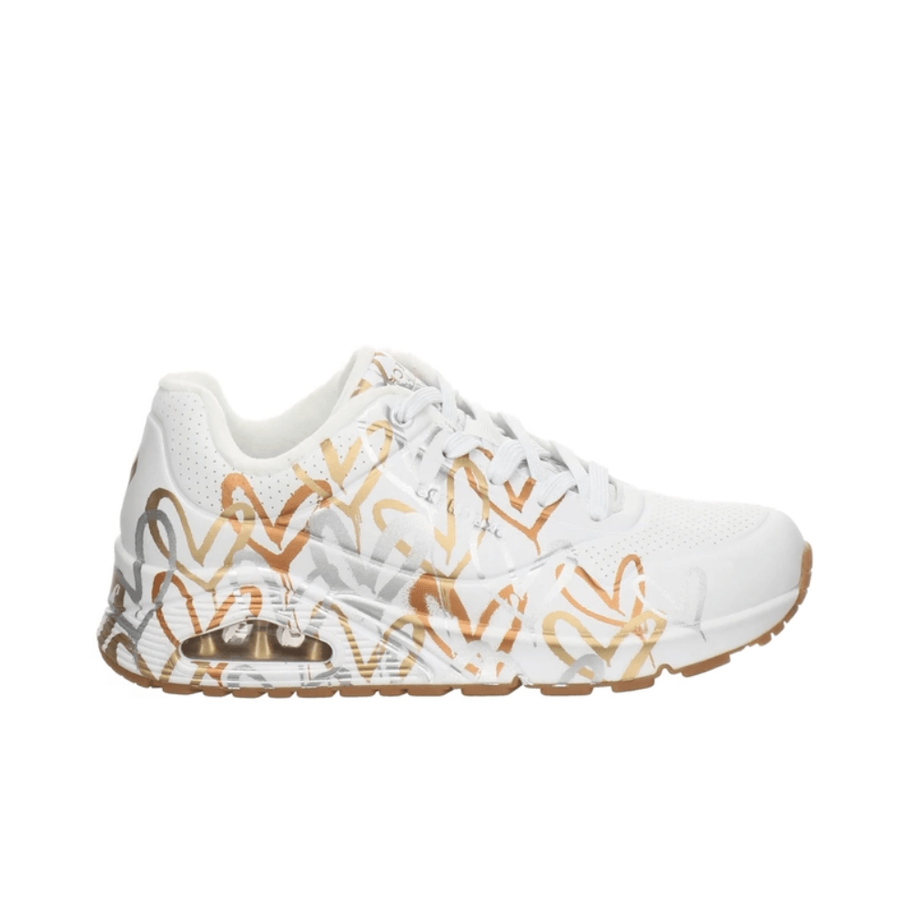 Skechers Uno Metalic Love 155523WTGD