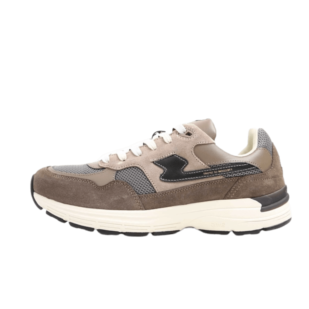 Stepney Workers Club Amiel S-Strike Suede Mix Grey YP01555