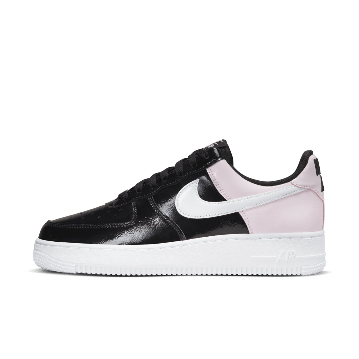 Nike Air Force 1 Low 'Black & Pink' - Patent DJ9942-600