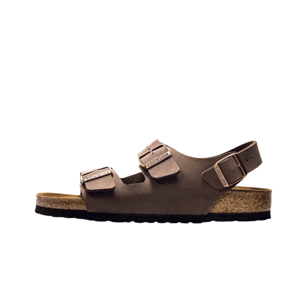 Herren Sandale - Milano - Nubuk Mocca / Normale Weite 634501