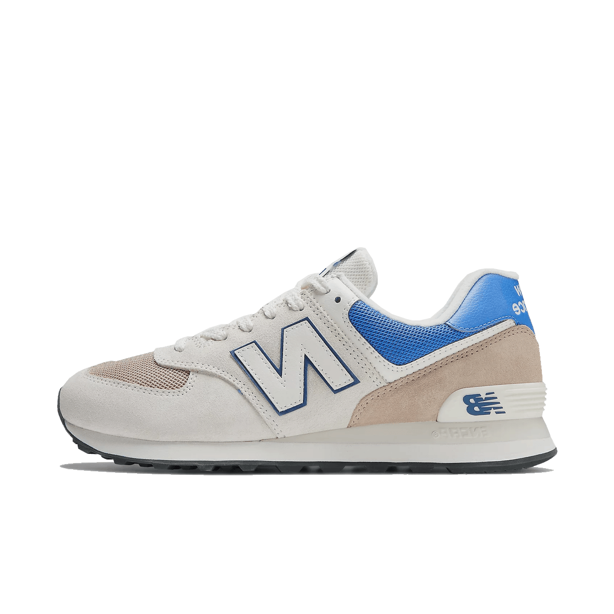 new balance 574 white out