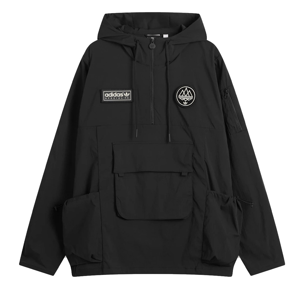 adidas SPZL F.C. Smock Jacket 'Black' KA3904