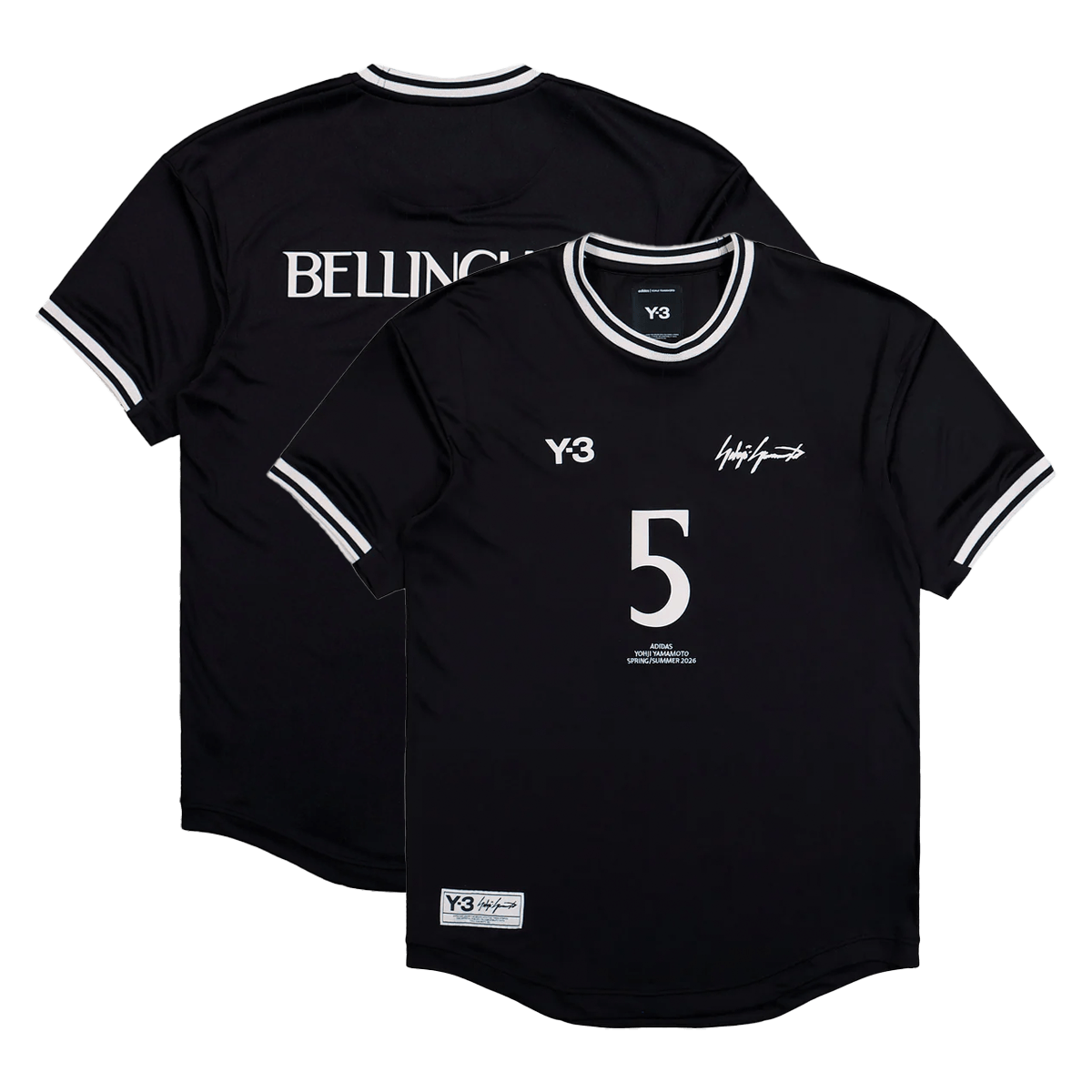 adidas Y-3 Football Jersey 'Bellingham' KS5122