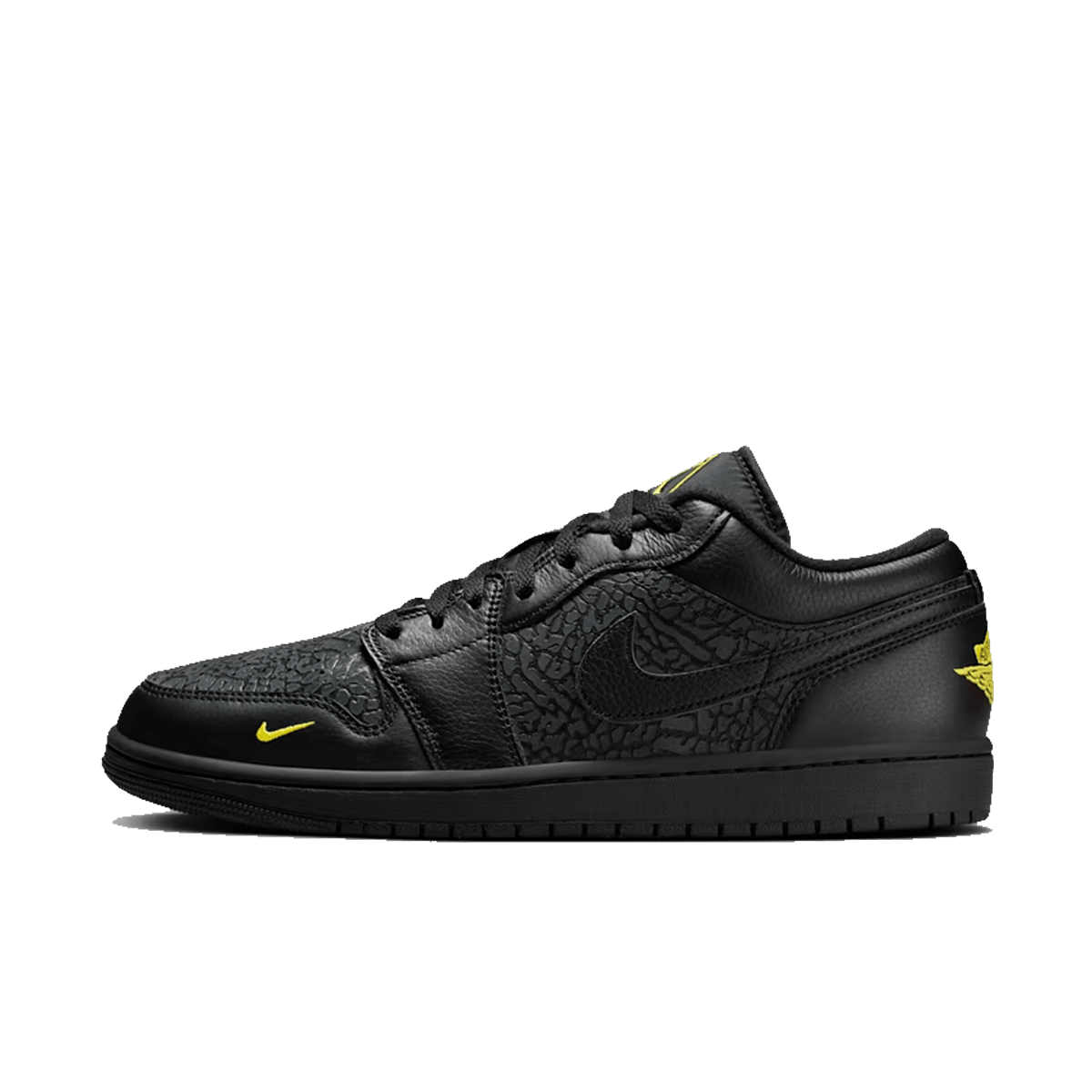 Air Jordan 1 Low SE 'Black Elephant Print' IM6568-010