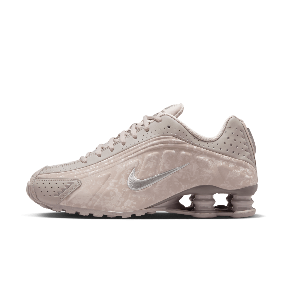 Nike Shox R4 WMNS 'Flat Pewter Floral' HV0934-001
