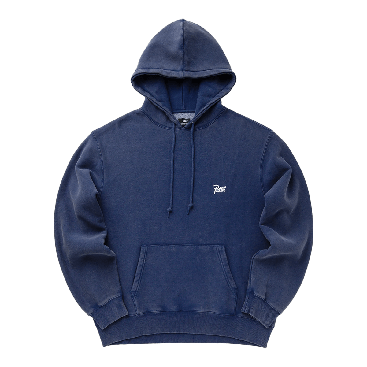 Patta Classic Acid Washed Hoodie 'Estate Blue' POC-AW25-2050-329-0005-204