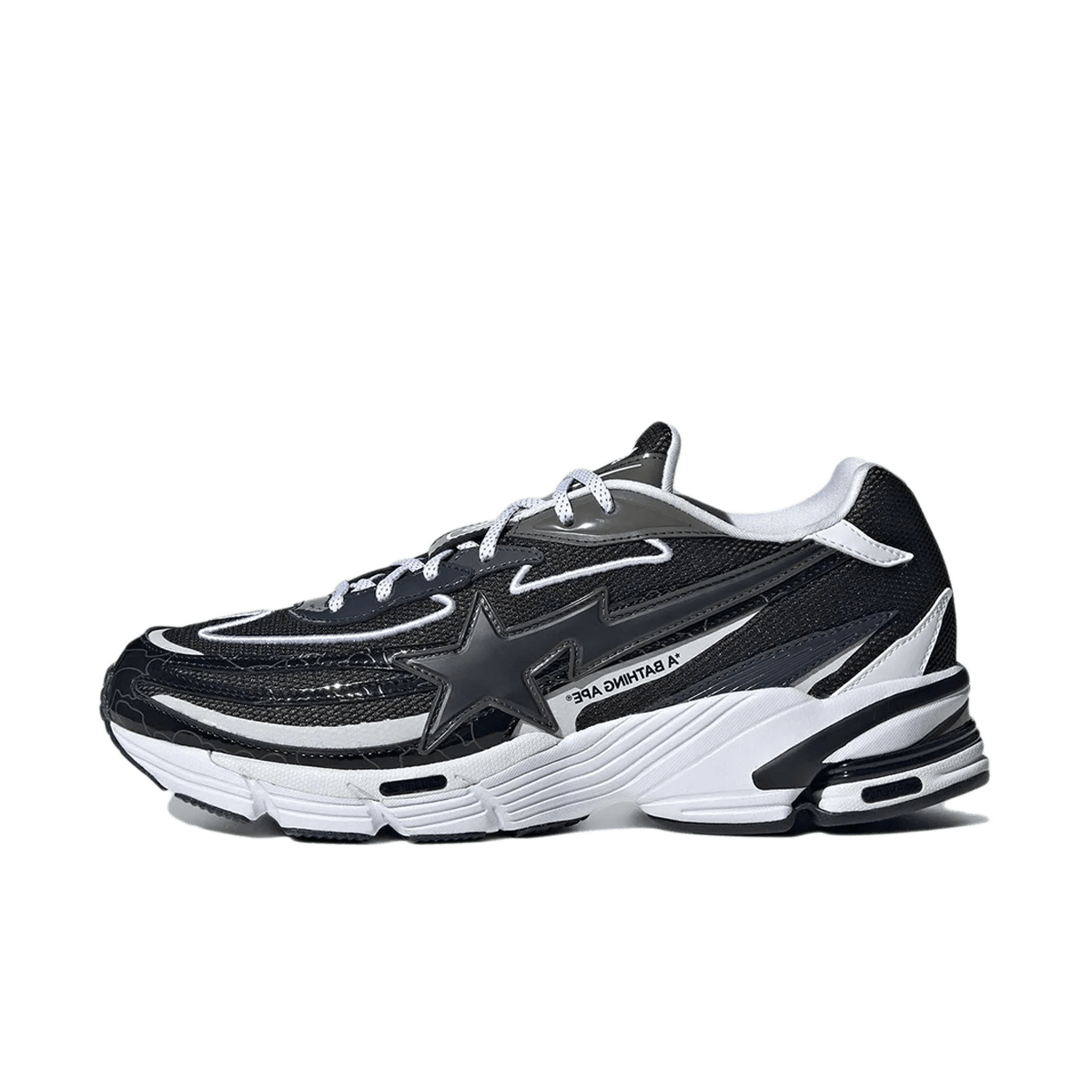 BAPE x adidas Orketro 'Black' JH6361