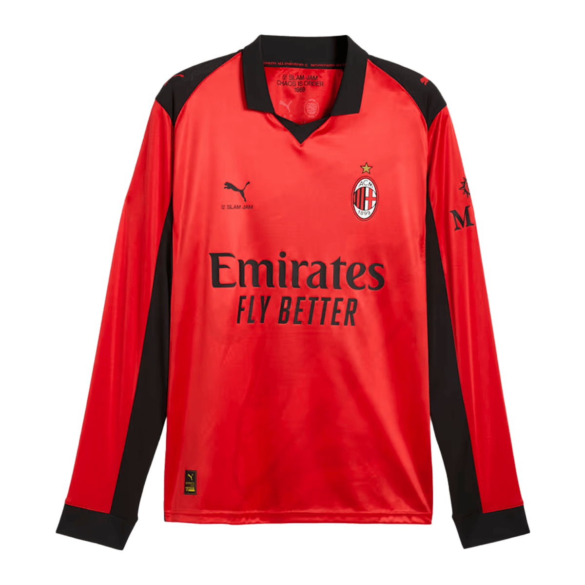 AC Milan x Slam Jam x PUMA Long Sleeve Jersey 'For All Time Red'