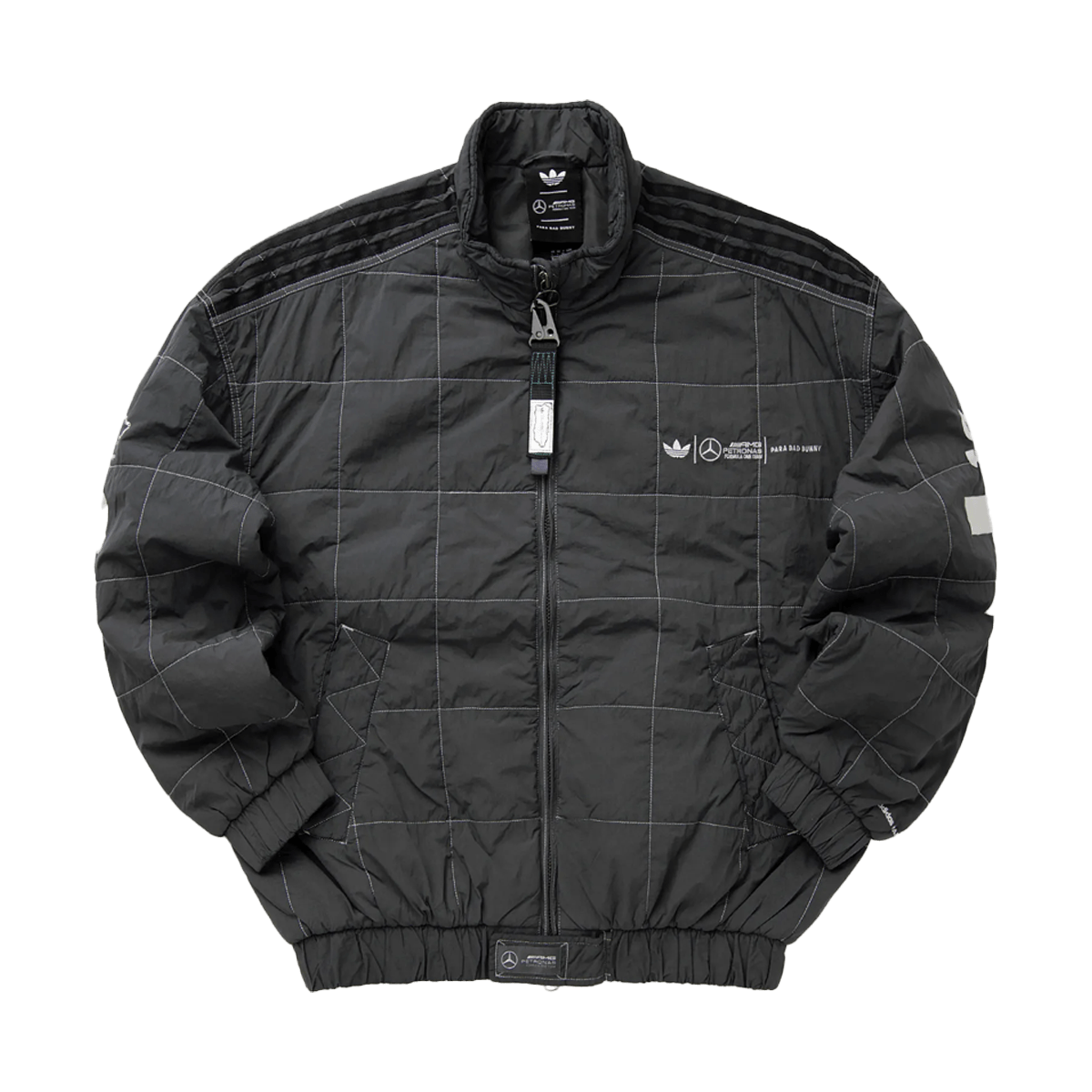 Bad Bunny x Mercedes AMG x adidas Racing Jacket 'Grey' KH4143