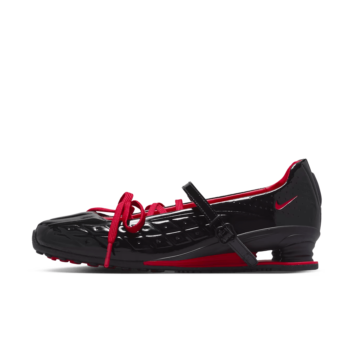 LABELHOOD x Nike Shox Z Calistra WMNS 'Black & University Red' IW7881-001