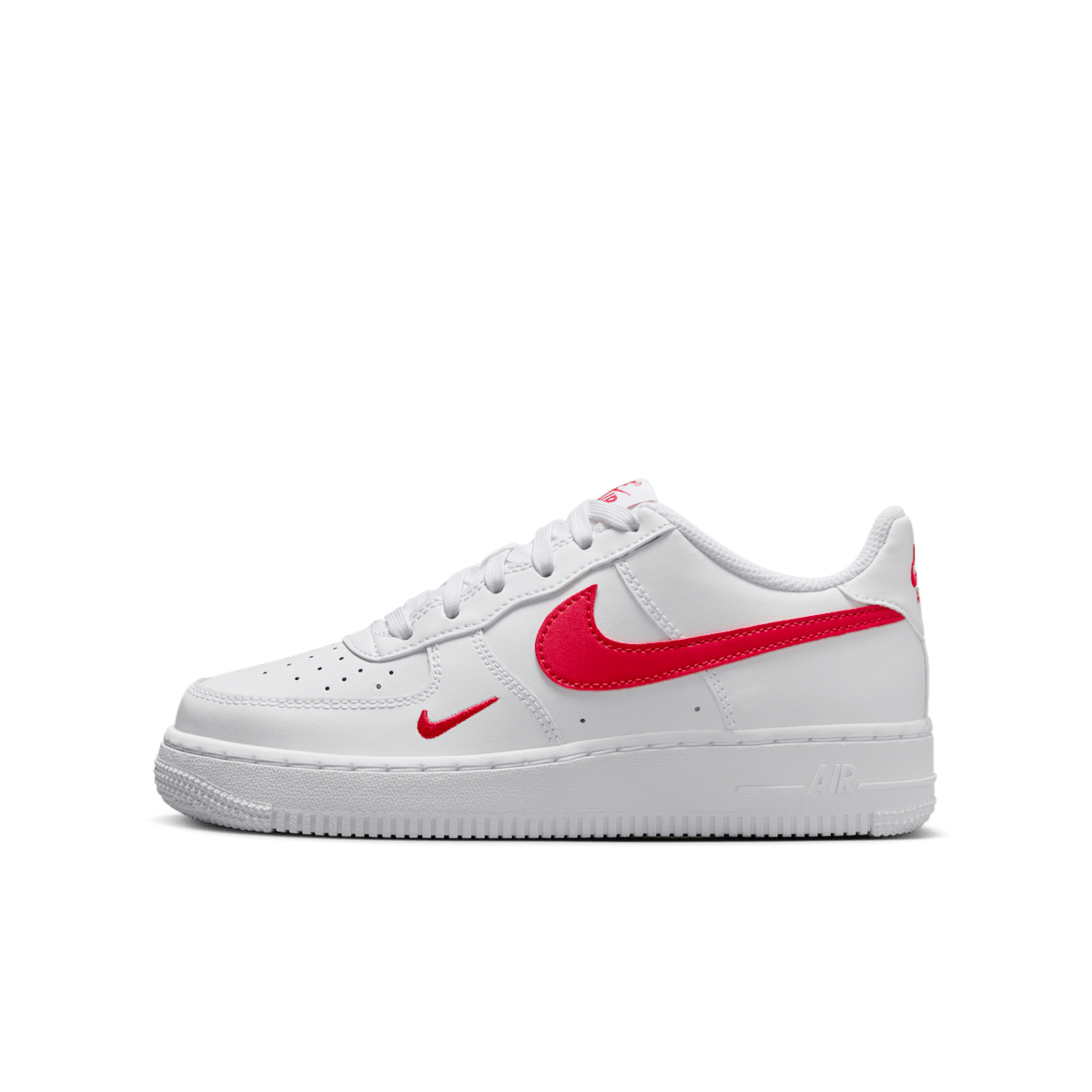 Nike Air Force GS 'White & Red' FV7020-101