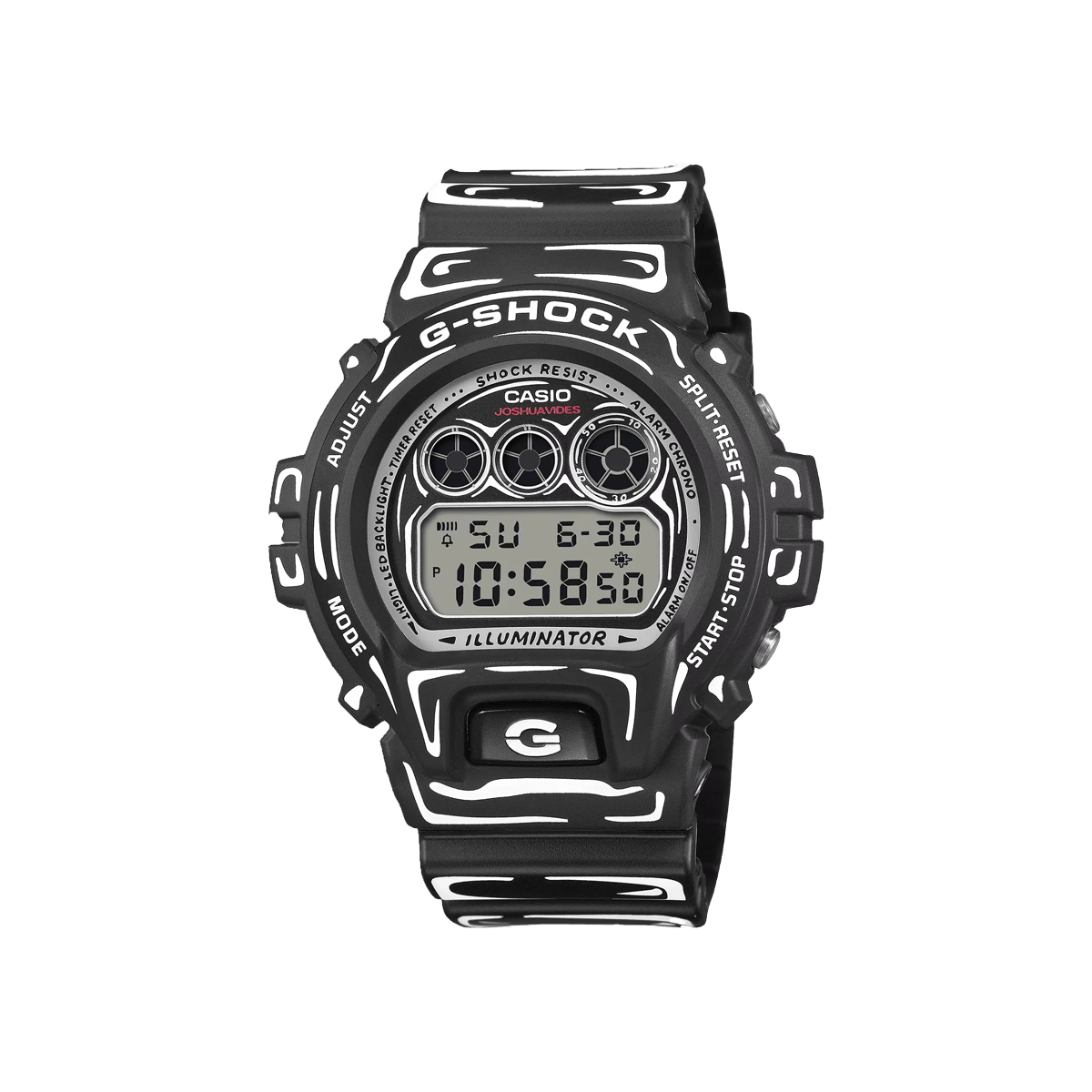 Joshua Vides x Casio G-SHOCK DW-6900 'Black' DW-6900JV-1ER