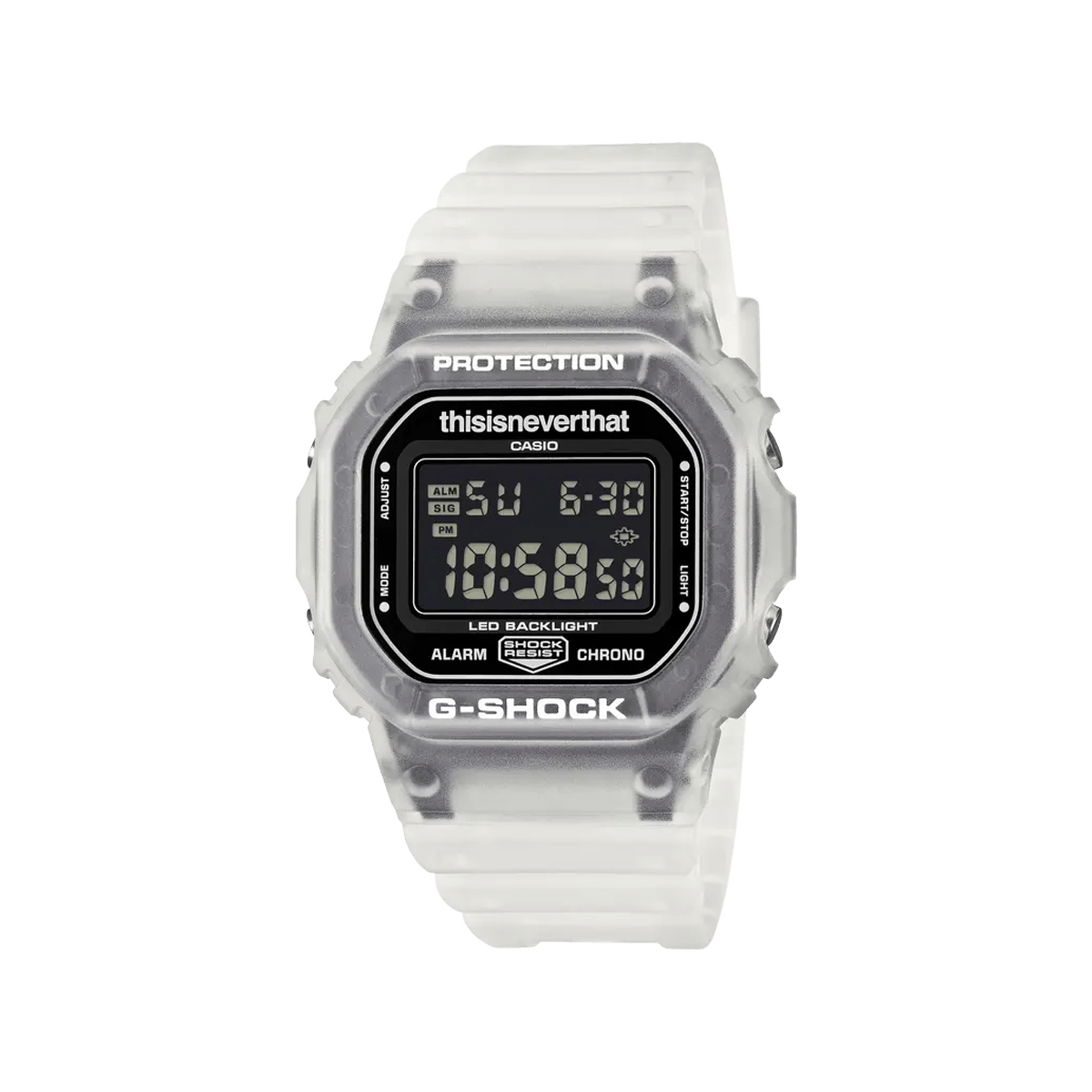 thisisneverthat x CASIO G-SHOCK DW-560 'Transparent' DW-5600TNT-7ER