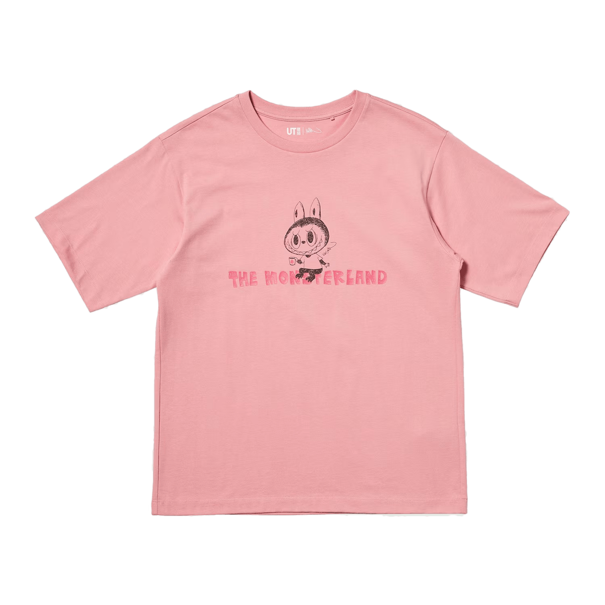 Labubu x UNIQLO Pop Mart UT T-Shirt 'Pink' 481097-11