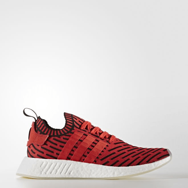 Adidas NMD_R2 Primeknitsportschoenen - Rood BB2910