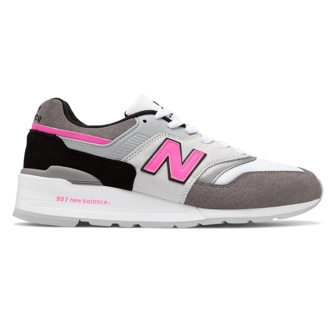 New Balance M997LBK *Made in USA* (Grey / Pink) M997LBK