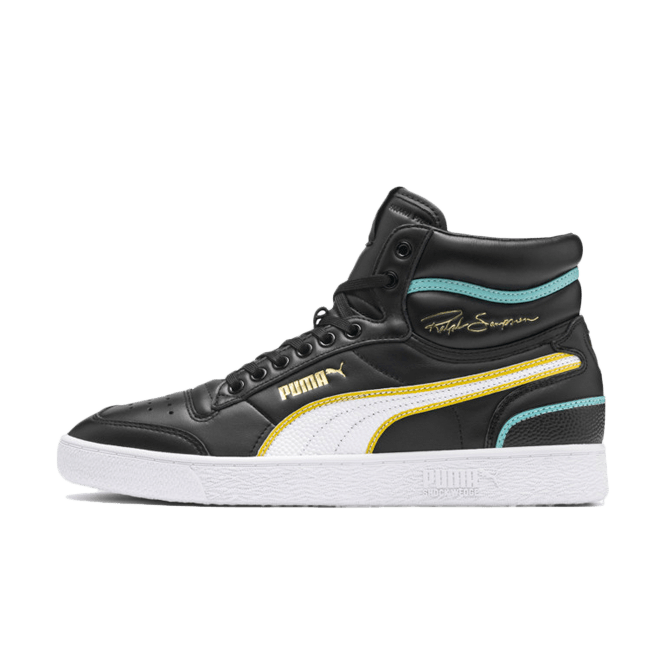 Ralph Sampson X Puma Mid Hoops 'Black' 370842-01