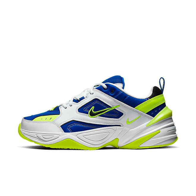 Nike M2K Tekno (White / Black - Volt - Racer Blue) AV4789 105