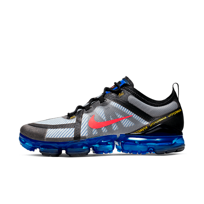 Nike Air Vapormax 2019 (Black / Bright Crimson - Hyper Blue) AR6631 008