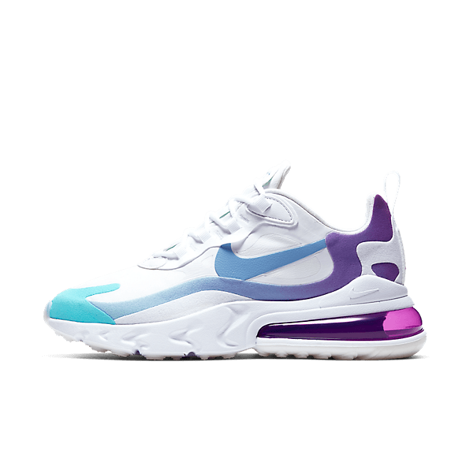 Nike Wmns Air Max 270 React 'Light Blue/Aurora Green' AT6174-102