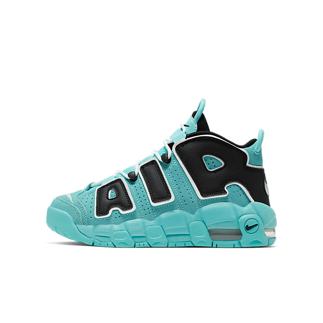 NIKE Air More Uptempo (GS) hell aqua/schwarz/weiß 415082-403