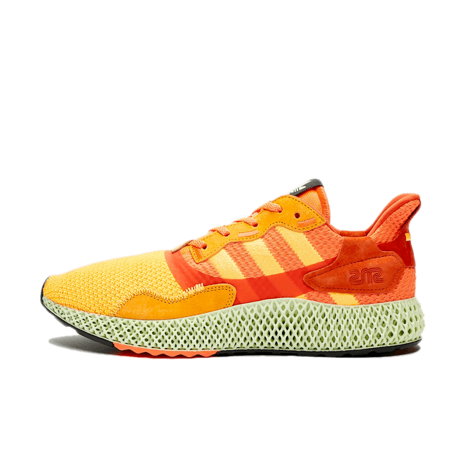 Sneakersnstuff X adidas ZX4000 'Flaming Orange' FV5524