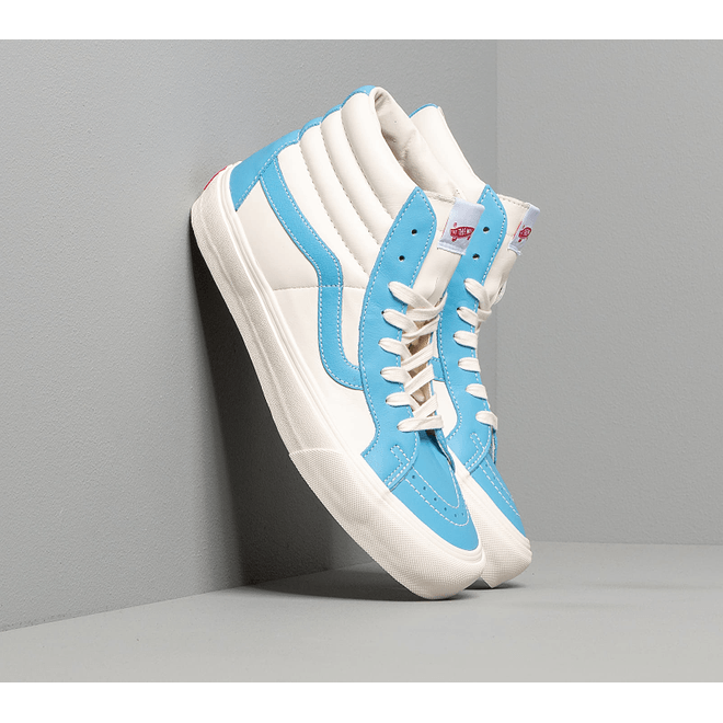 Vans Sk8-Hi Reissue Vl (Leather) Bonnie Blue/ Marshmallow VN0A4BVHXG01