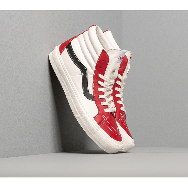 Vans Sk8-Hi Reissue Vl (Leather) Chilli Pepper/ Marshmallow/ Black VN0A4BVHXHT1