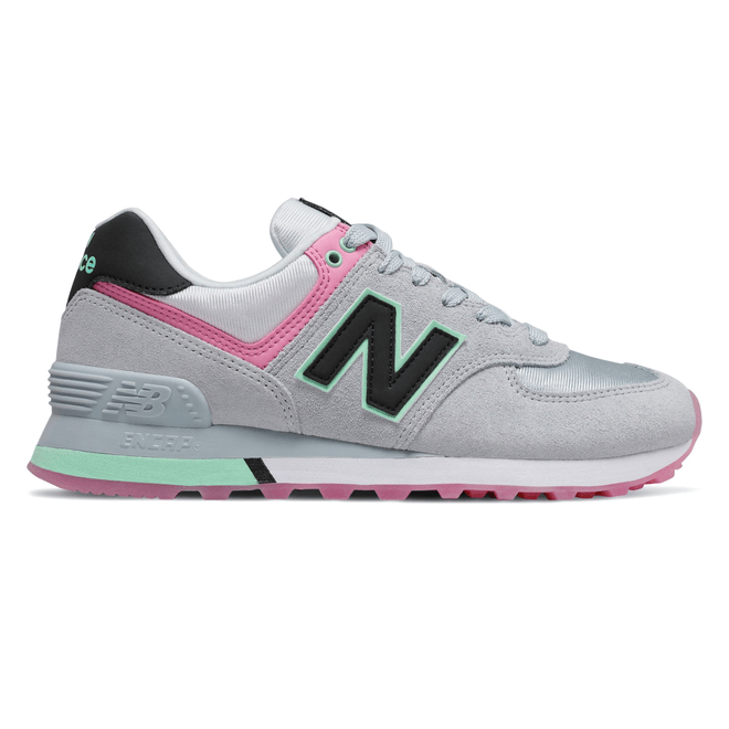New Balance 574 Grey/ Pink WL574SAT