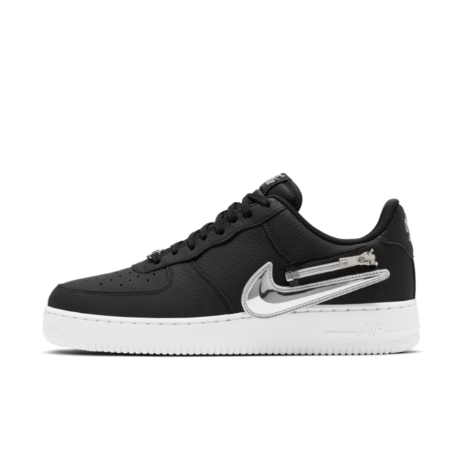 Nike Air Force 1 Zipper Swoosh 'Black' CW6558-001