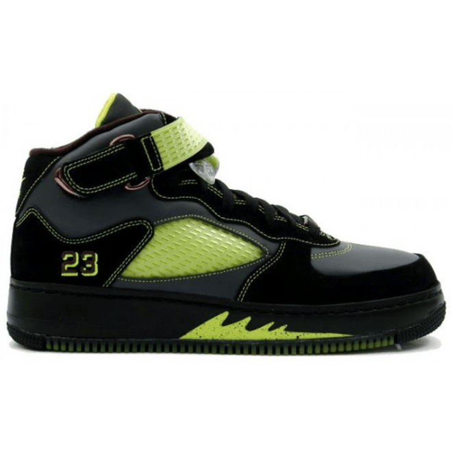 Air Jordan Force Black Bright Cactus 5 322882-031